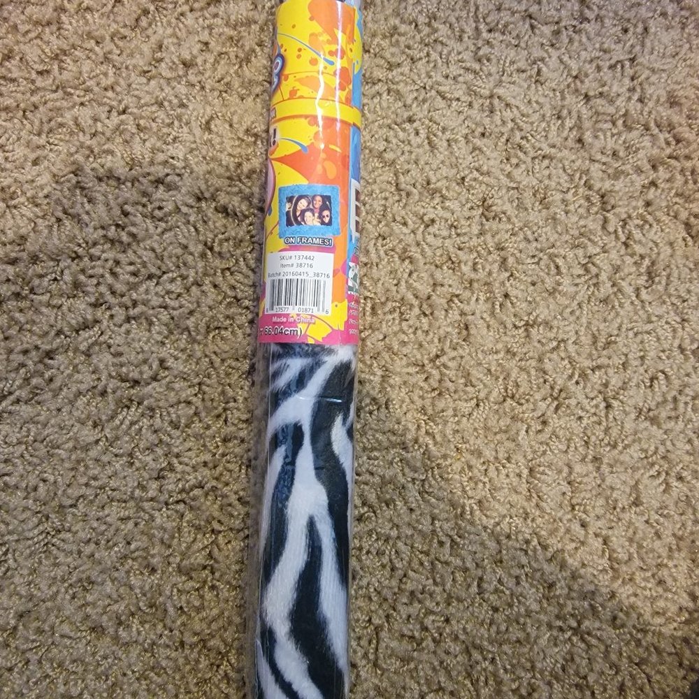 Fab fur self adhesive faux fur roll